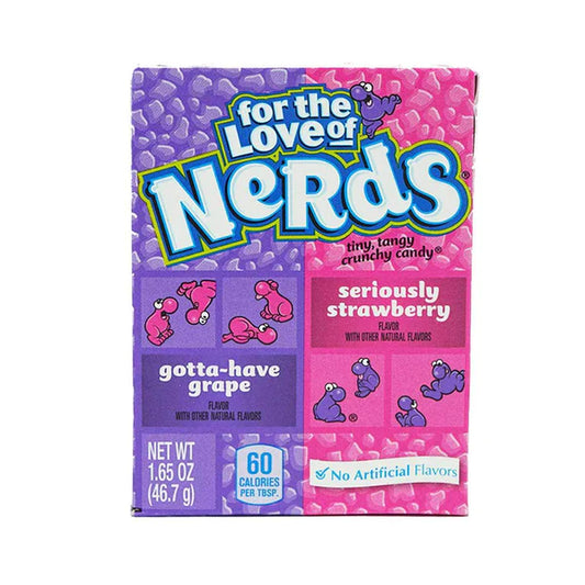 Nerds Watermelon &amp; Cherry 46.7g, mini dragees, American sweets, USA 