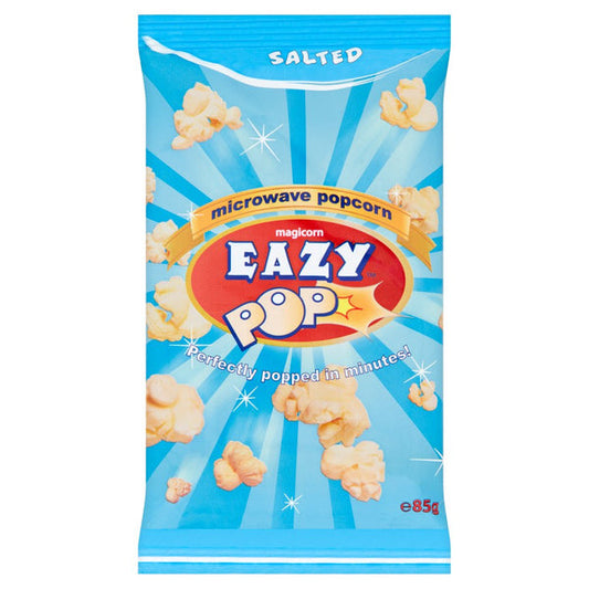 Eazy Pop Microwave Popcorn Salted