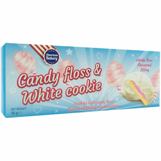 American Bakery Candy floss & White Cookie 96g
