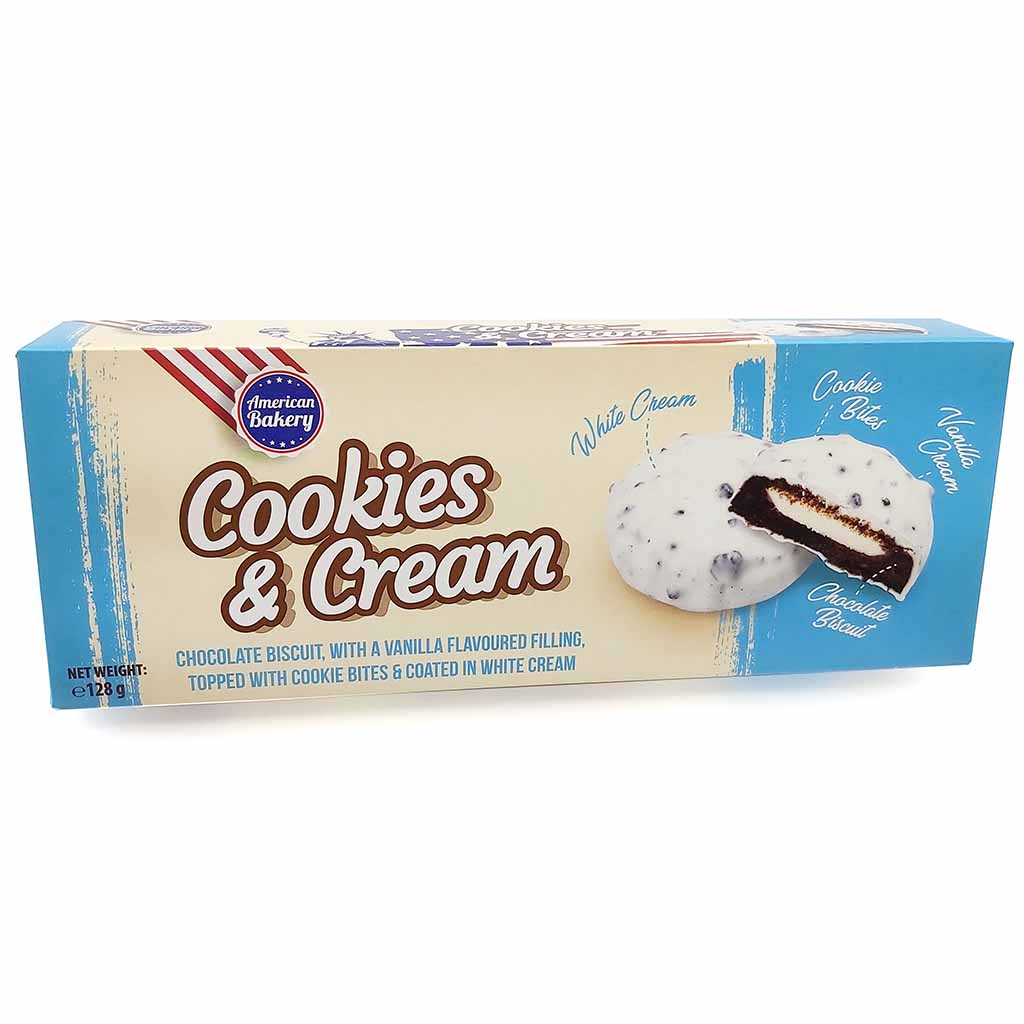 American Bakery Cookies & Cream 128g