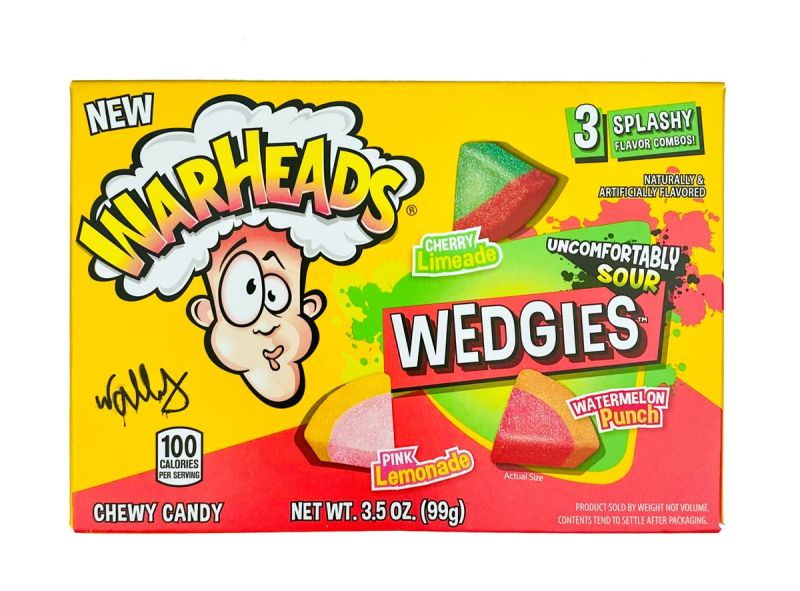 Warheads Wedgies 99g, Fruchtgummi, USA