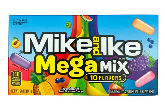 Mike and Ike Mega Mix 141g, Fruchtgummi.