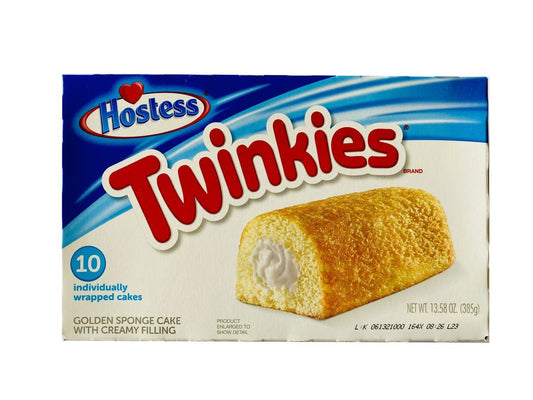Hostess Twinkies 385g, Kuchen, Creamy Cake.