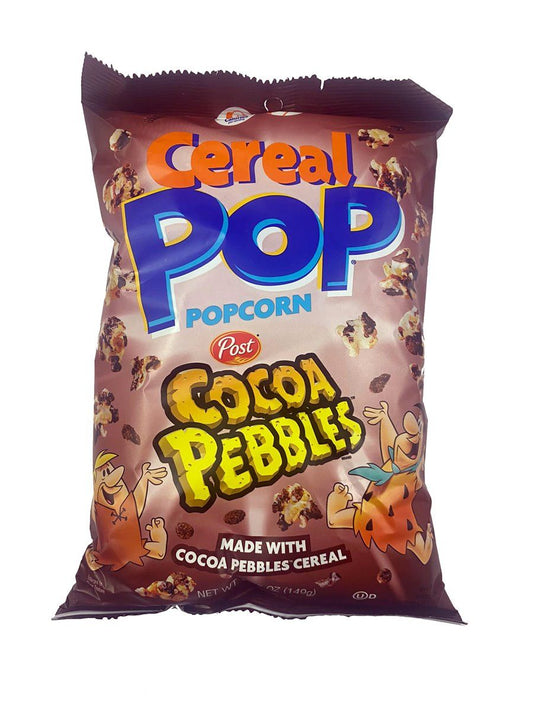 Cereal Pop Cocoa Pebbles Popcorn 149g.