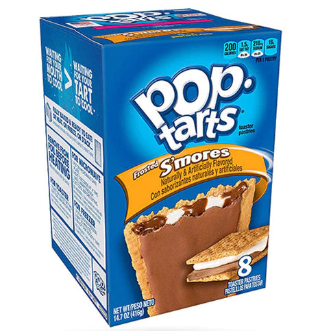 Kellogg's Pop-Tarts Frosted Smores - 8 Stück - 384g