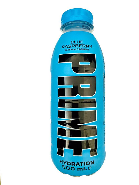 Prime Hydration Blue Raspberry 0.5l, energy drink, energy drink, iso 