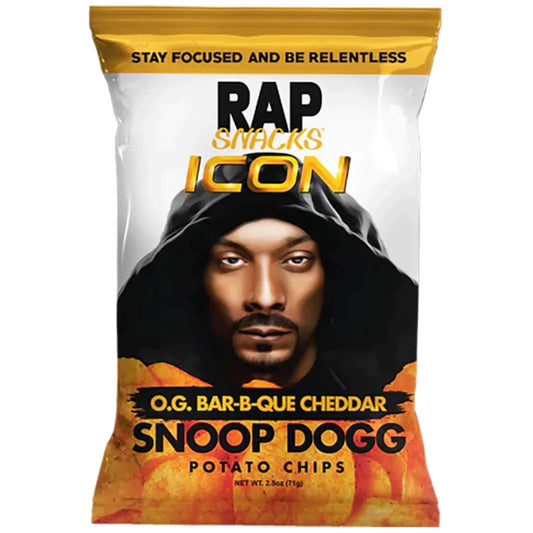 Rap Snacks Cheddar BBQ Snoop Dogg 71g