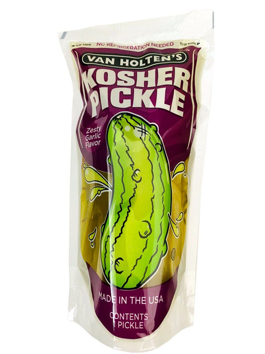 Van Holten´s Jumbo Kosher Pouched Pickle 140g, Amerikanische Gewürzgurken