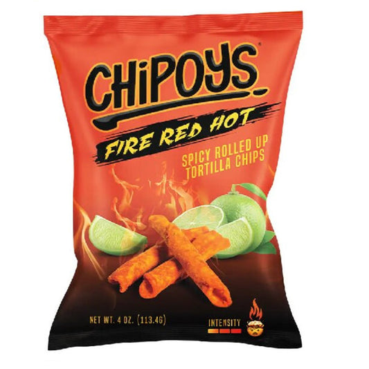 Chipoys Fire Red Hot 113g