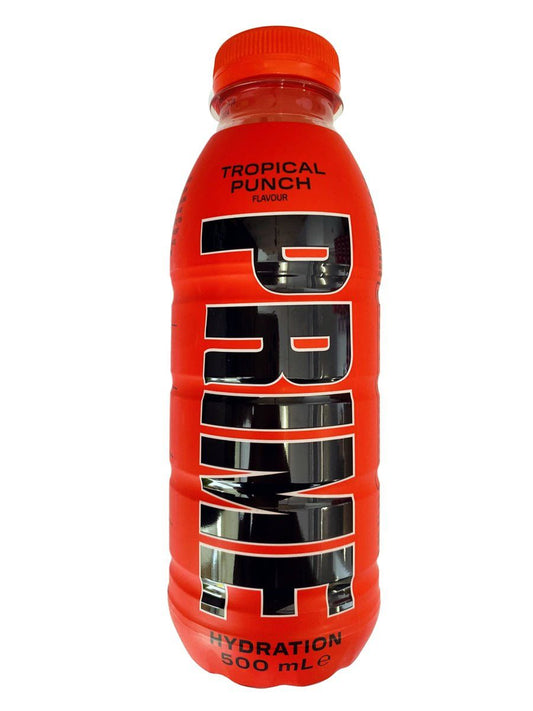 Prime Hydration Tropical Punch 0,5l, Energydrink, Energygetränk, Iso. Inkl. Pfand