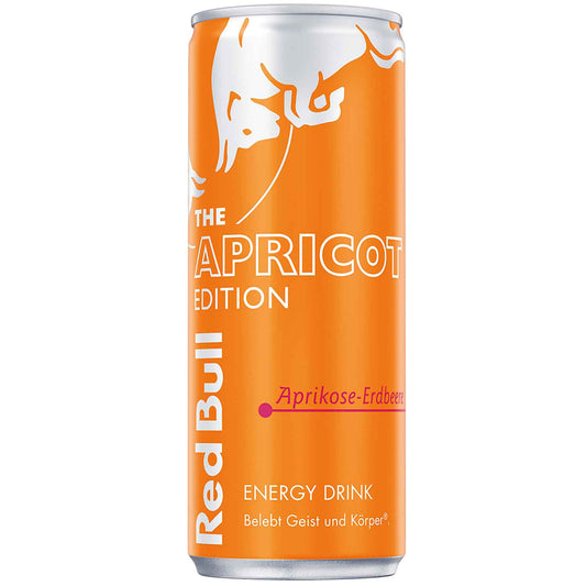 Red Bull The Apricot Edition Aprikose-Erdbeere 250ml. Inkl. Pfand