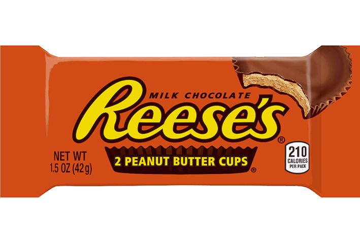 Reese's Cups 2 Peanut Butter 42g, peanut butter, peanut butter 