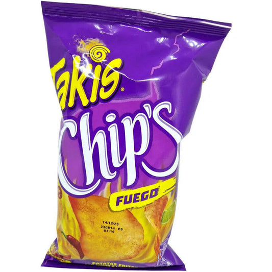 TAKIS FUEGO CHIPS 80G