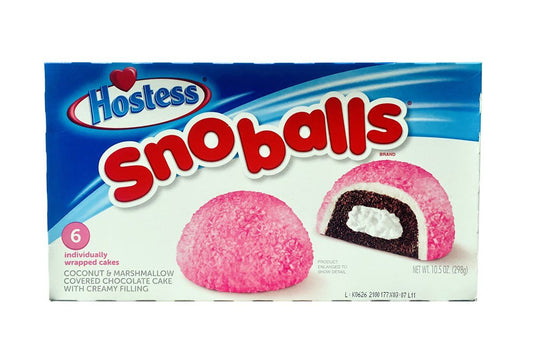 Hostess  Snoballs 298g, Marshmallow, amerikanische Süßigkeiten, USA